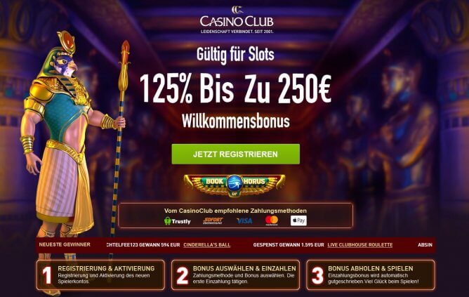 Casino Club Angebot